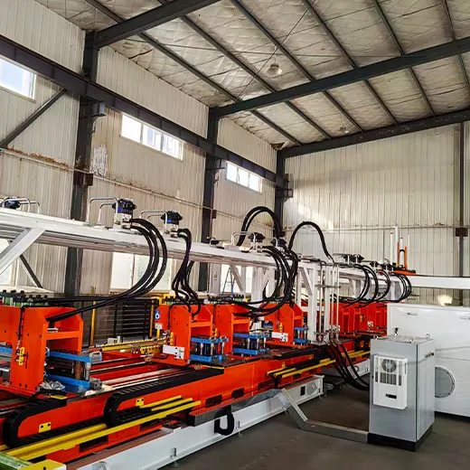 Refrigerator sheet metal intelligent production line